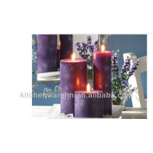 glass ball candle holder with printing